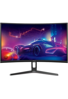 Монітор вигнутий 27" 2E R2723BV, Black, WLED, VA, 1920x1080 (16:9), 6 мс, 165 Гц, 300 кд/м², 4000:1, 1500R, 2x3 Вт, 178°/178°, 2xHDMI/DP, VESA 75x75 мм, FreeSync (2E-R2723BV-01.UA)