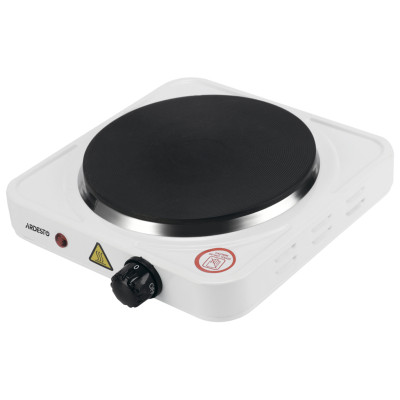 Настільна плита Ardesto ECS-J115W, White, 1500W, електрична, 5 режимів, 1 конфорка, емаль, індикатор нагрівання