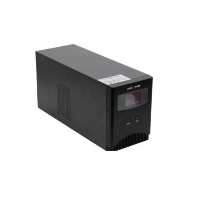 Джерело безперебійного живлення LogicPower LPM-625VA-P Black, 625VA, 475W, AVR, 2 розетки (Schuko), 12В/7.5Ач x 1 шт
