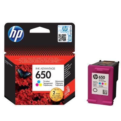 Картридж HP №650 (CZ102AE), Color, DeskJet 1015/1515/2515/2545/2645/3515/3545/4515/4645, стор.