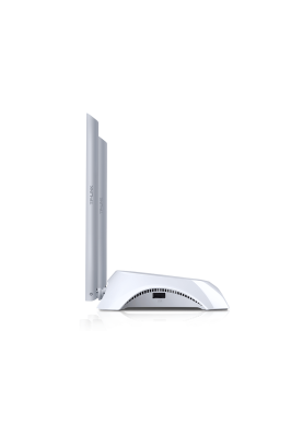 Роутер TP-LINK TL-MR3420, White, 3G/4G, WiFi (2.4GHz до 300 Mb/s), 4xLan/1xWan/1xUSB для підключення 3G/4G USB-модему, 2 всеспрямовані не знімні антени, 204 х 138 х 44 мм