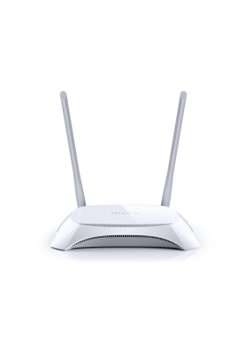 Роутер TP-LINK TL-MR3420, White, 3G/4G, WiFi (2.4GHz до 300 Mb/s), 4xLan/1xWan/1xUSB для підключення 3G/4G USB-модему, 2 всеспрямовані не знімні антени, 204 х 138 х 44 мм