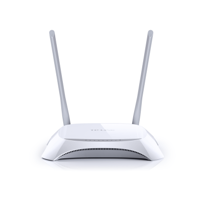 Роутер TP-LINK TL-MR3420, White, 3G/4G, WiFi (2.4GHz до 300 Mb/s), 4xLan/1xWan/1xUSB для підключення 3G/4G USB-модему, 2 всеспрямовані не знімні антени, 204 х 138