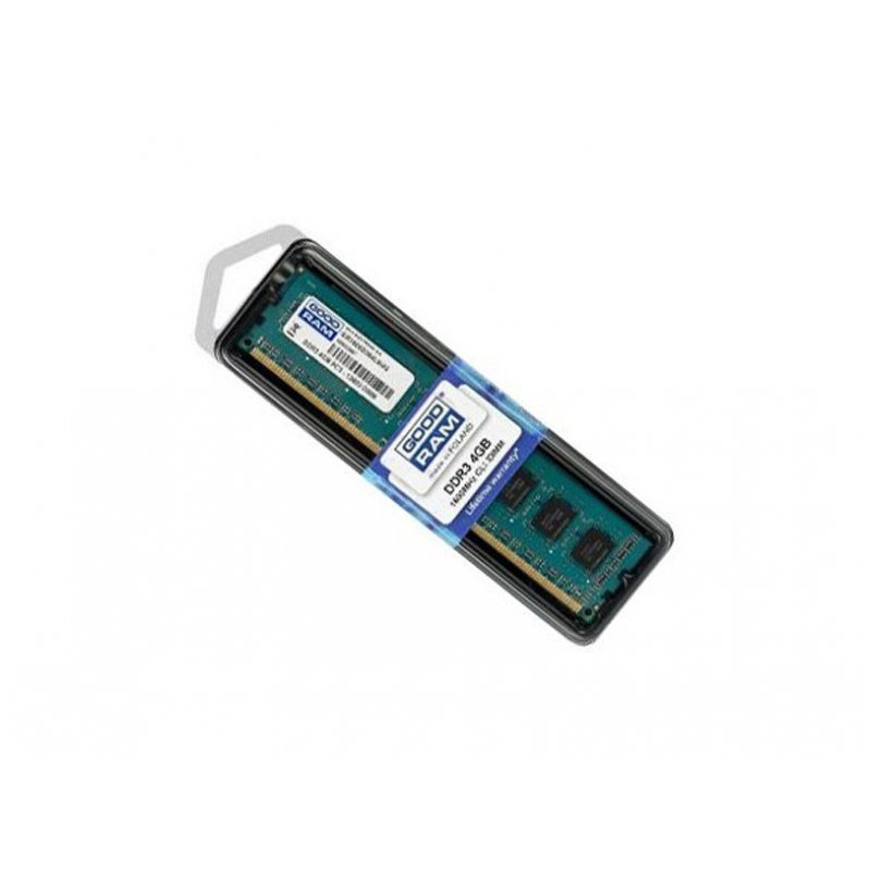 Пам'ять 4Gb DDR3, 1333 MHz, Goodram, 9-9-9-24, 1.5V (GR1333D364L9S/4G)