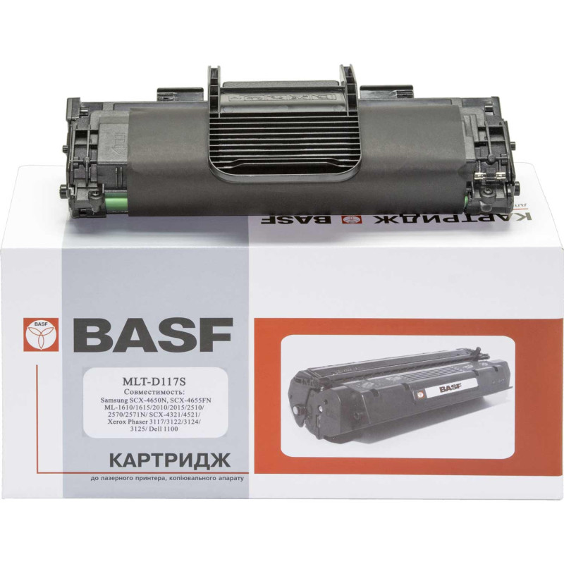Картридж Samsung MLT-D117S, Black, SCX-4650N/4655FN, 2500 стор, BASF (BASF-KT-MLTD117S)