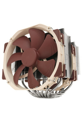 Кулер для процесора Noctua NH-D15, алюміній, 2x140 мм, для Intel 115x/1200/1366/1700/2011/2066, AMD AMx/FMx, до 180 Вт