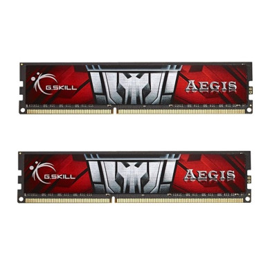 Пам'ять 4Gb x 2 (8Gb Kit) DDR3, 1600 MHz, G.Skill Aegis, 11-11-11-28, 1.5V (F3-1600C11D-8GIS)