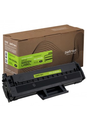 Картридж Samsung MLT-D101S, Black, ML-2160/2165/2168, SCX-3400/3405, SF-760P, 1500 стор, Patron Green (PN-D101GL)