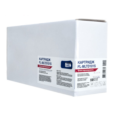 Картридж Samsung MLT-D101S, Black, ML-2160/2165/2168, SCX-3400/3405, SF-760P, 1500 стор, Free Label (FL-MLTD101S)