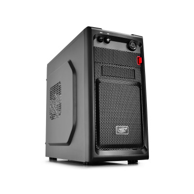 Корпус Deepcool SMARTER Black, без БЖ, Mini Tower, Micro ATX/Mini ITX, 1xUSB 2.0, 1xUSB 3.0