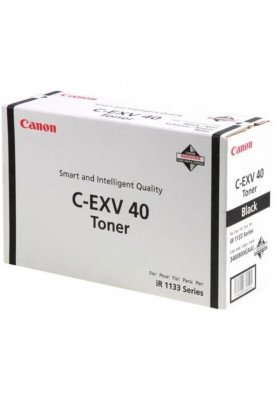Картридж Canon C-EXV 40, Black, iR1133, 6000 стор (3480B006)