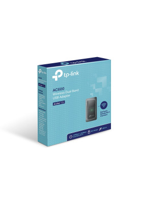 Мережевий адаптер USB TP-LINK Archer T2U/AC600 Wireless 802.11ac Dual Band USB Adapter, mini-size, USB 2.0