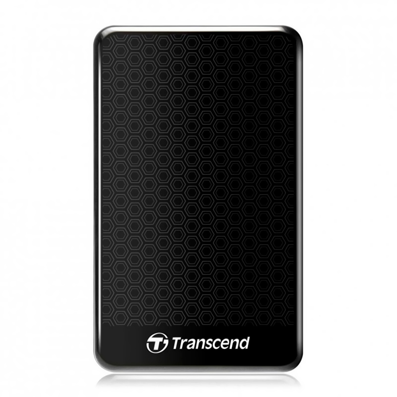 Зовнішній жорсткий диск 1Tb Transcend StoreJet 25A3, Black, 2.5", USB 3.1 (TS1TSJ25A3K)