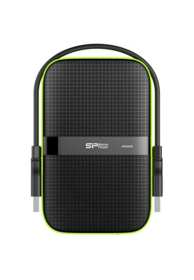 Зовнішній жорсткий диск 2Tb Silicon Power Armor A60, Black, 2.5", USB 3.0 (SP020TBPHDA60S3K)