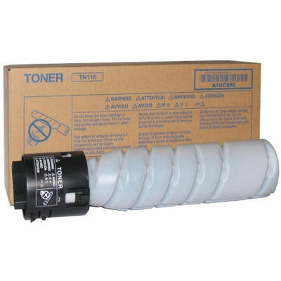 Тонер Konica Minolta TN-116, Black, Bizhub 164/165/184/185, туба, 13 200 стр (A1UC050)