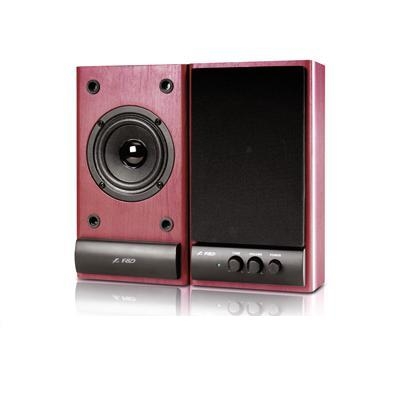 Колонки 2.0 F&D R215 Cherry, сателлиты 2 x 3 Вт, МДФ, питание от сети 220V, управление спереди