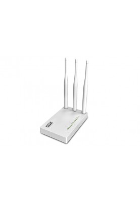 Роутер Netis WF2409E, Wi-Fi 802.11b/g/n, до 300 Mb/s, 2.4GHz, 4 LAN 10/100 Mb/s, RJ45 10/100Mb/s (FE), 3 зовнішні незнімні антени