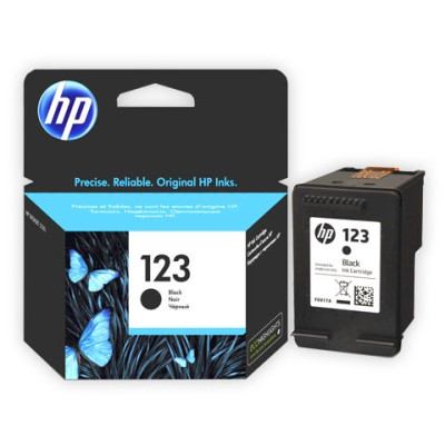 Картридж HP №123 (F6V17AE), Black, DeskJet 2130, 120 стор.