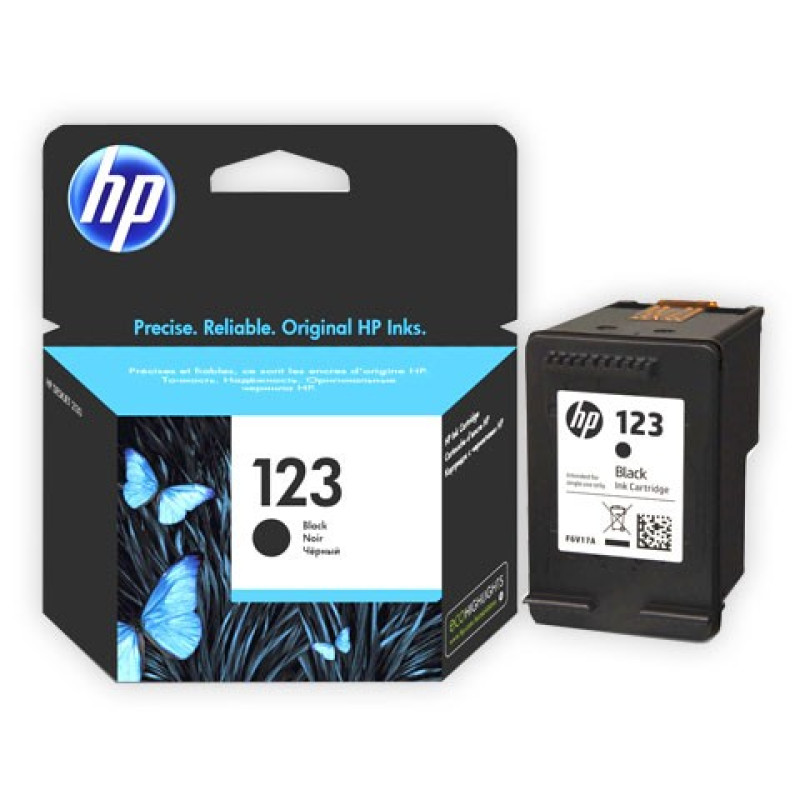 Картридж HP №123 (F6V17AE), Black, DeskJet 2130, 120 стор