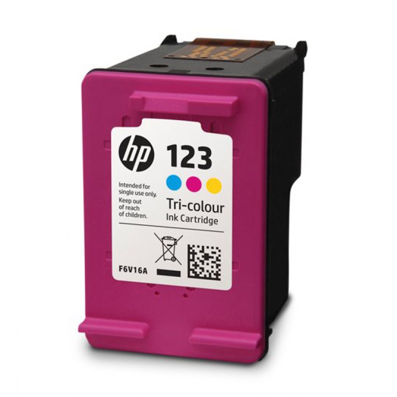Картридж HP №123 (F6V16AE), Color, DeskJet 2130, 100 стор