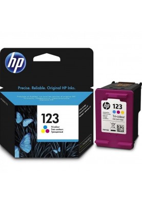 Картридж HP №123 (F6V16AE), Color, DeskJet 2130, 100 стор