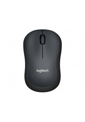 Миша Logitech M220 Silent, Gray/Black, USB, бездротова, оптична, 1000 dpi, 3 кнопки, 1xAA (910-004878)