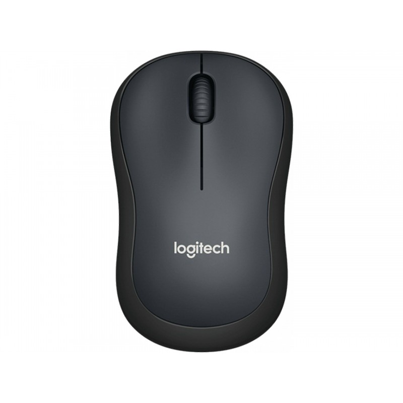 Миша Logitech M220 Silent, Gray/Black, USB, бездротова, оптична, 1000 dpi, 3 кнопки, 1xAA (910-004878)