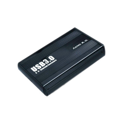 Кишеня зовнішня 3.5" Maiwo K3502, Black, USB 3.0, 1xSATA HDD, живлення від БЖ, алюмінієвий корпус (K3502-U3S)