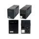 Джерело безперебійного живлення PowerCom BNT-600A Black, 600VA, 360W, линейно-интерактивный, AVR, 2 розетки (IEC), батарея 12В/7.2Ач x 1 шт