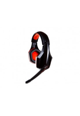 Навушники Gemix W-330 Pro Gaming Black/Red, 2 x Mini jack (3.5 мм), накладні, кабель 2.4 м