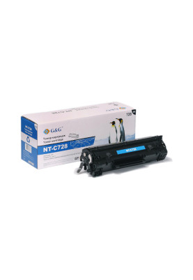 Картридж Canon 728, Black, MF4410/MF4430/MF4450/MF4550/MF4570/MF4580, 2100 стор, G&G (G&G-728)