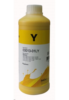Чорнило InkTec Epson E0013, Yellow, S22, SX125/130, T26/27, TX200/210, 1 л, пігментні (E0013-01LY)