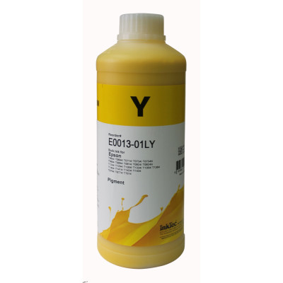 Чорнило InkTec Epson E0013, Yellow, S22, SX125/130, T26/27, TX200/210, 1 л, пігментні (E0013-01LY)
