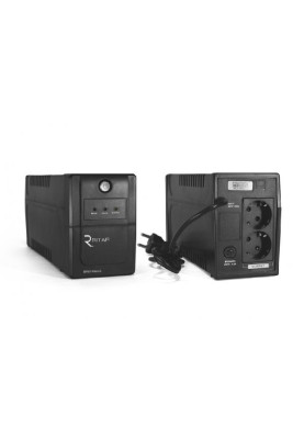 Джерело безперебійного живлення Ritar RTP800 (480W) Proxima-L, LED, AVR, 4st, 2xSCHUKO socket, 1x12V9Ah, plastik Case