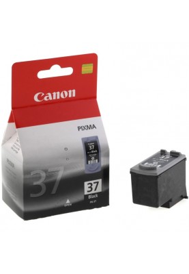 Картридж Canon PG-37, Black, iP1800/1900/2500/2600, MP140/190/210/220/470, MX300/310, 11 мл (2145B005)