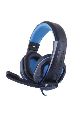 Навушники Gemix W-360 Black/Blue, мікрофон, ігрові