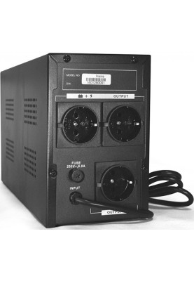 Джерело безперебійного живлення Ritar RTM1200 (720W) Proxima-D, LED, AVR, 4st, 3xSCHUKO socket, 2x12V9Ah, metal Case (350х120х188) Q2