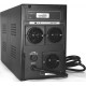 Джерело безперебійного живлення Ritar RTM1200 (720W) Proxima-D, LED, AVR, 4st, 3xSCHUKO socket, 2x12V9Ah, metal Case (350х120х188) Q2