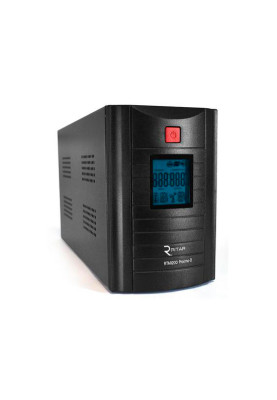ДБЖ Ritar RTM1200 (720W) Proxima-L, LED, AVR, 4st, 3xSCHUKO socket, 2x12V7.5Ah, metal Case (350х120х188) Q2