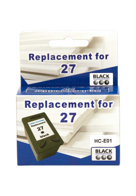 Картридж HP №27 (C8727AE), Black, DeskJet 3320/3325/3420/3425/3550/3650/3745, OfficeJet 4355/5610, MicroJet (HC-E01)