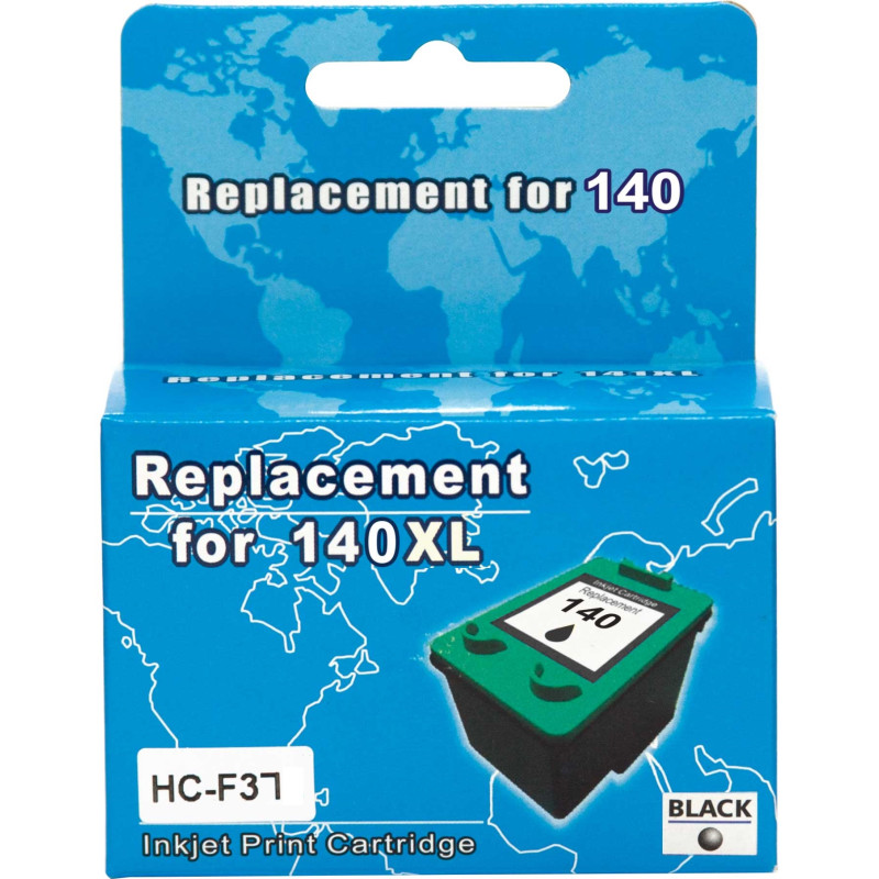 Картридж HP №140 (CB335HE), Black, Photosmart C4283/C4483/C5283/D5363, PSC J5783/J6413, MicroJet (HC-F37L)
