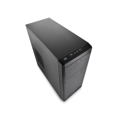 Корпус Deepcool WAVE V2 Black, без БЖ, Mini Tower, Micro ATX/Mini ITX, 2xUSB 3.0, 1xUSB 2.0, 1x120 мм Fan