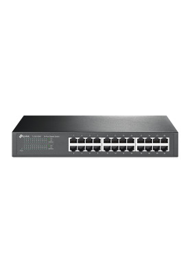 Комутатор TP-LINK TL-SG1024D, 24x100/1000 Mb/s, некерований