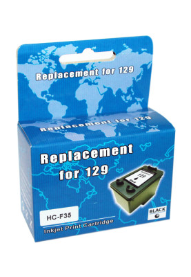 Картридж HP №129 (C9364HE), Black, DJ 5943/PSC 2573, MicroJet (HC-F35)