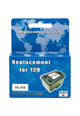 Картридж HP №129 (C9364HE), Black, DJ 5943/PSC 2573, MicroJet (HC-F35)