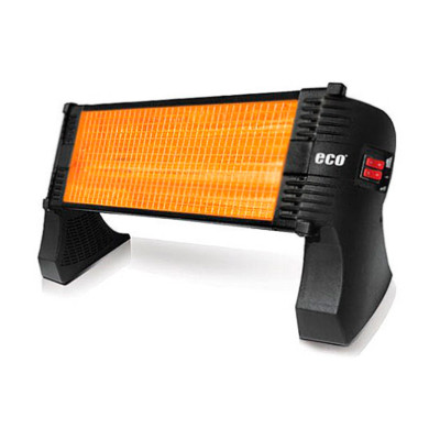 Інфрачервоний обігрівач UFO ECO Mini 1500 Black, 1500W, 3 режими потужності, захист від вологи, відключення при перекиданні