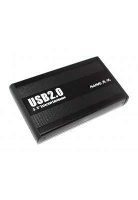 Кишеня зовнішня 3.5" Maiwo K3502, Black, USB 2.0, 1xSATA HDD, живлення по БЖ, алюмінієвий корпус (K3502-U2S)