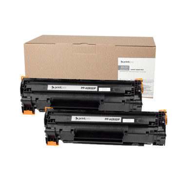 Картридж HP 85A (CE285A), Black, LJ P1102/M1132/M1212/M1214/M1217, 2 x 1600 стор, PrintPro, Dual Pack (PP-H285DP)