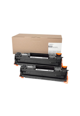 Картридж HP 83A (CF283A), Black, LJ Pro M125/M126/M127/M128/M201/M225, 2 x 1500 стор, PrintPro, Dual Pack (PP-H283DP)