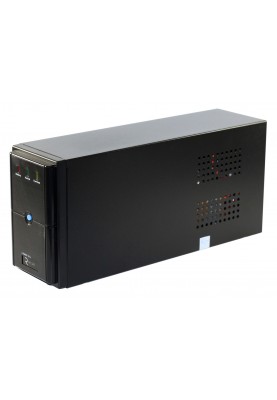 Джерело безперебійного живлення Ritar E-RTM600 (360W) ELF-L, LED, AVR, 4st, 2xSCHUKO, 1x12V7Ah, metal